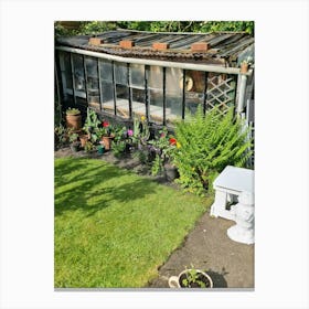 Garden Shed Canvas Print