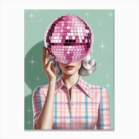 Disco Ball 35 Canvas Print