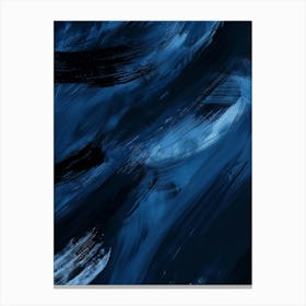 Abstract Blue Painting 16 Canvas Print