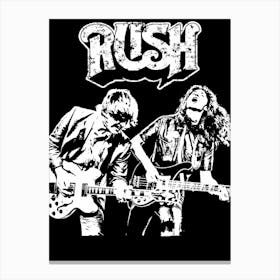 Rush band music 6 Canvas Print