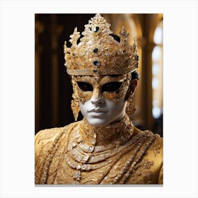 Venetian Mask Canvas Print