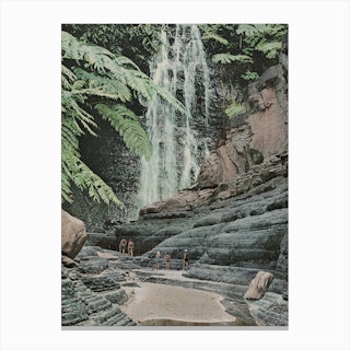 Waterfall Gorge Canvas Print