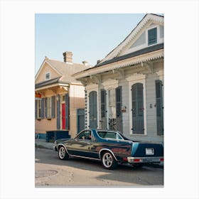 New Orleans Ride II on Film Canvas Print
