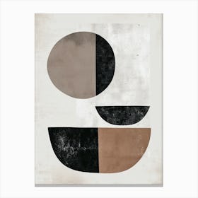 Battambang Stone Park Bauhaus Minimalist Canvas Print