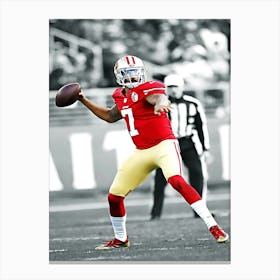 Colin Kaepernick San Francisco 49ers Canvas Print