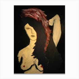 Time Nude Canvas Print