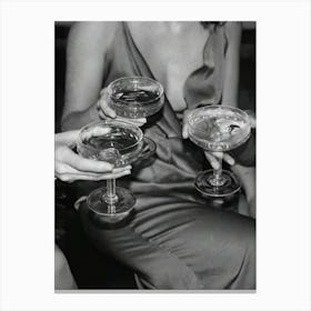 Cocktail Cheers Canvas Print