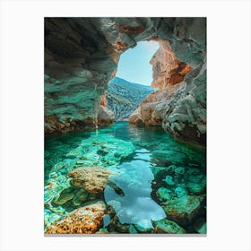 Cave In Croatia 9 Canvas Print