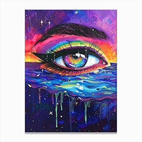 Rainbow Eye 6 Canvas Print