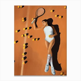 Tennis Reverie Canvas Print