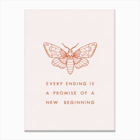 Every Ending Canvas Print