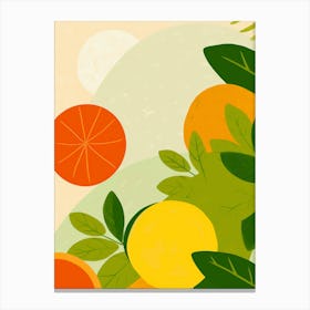 Oranges And Lemons 2 Canvas Print