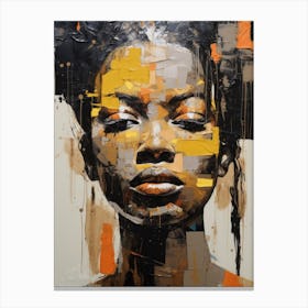 African Woman Canvas Print