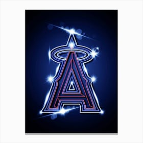 Angels Logo Canvas Print