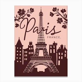 Paris France Canvas Print