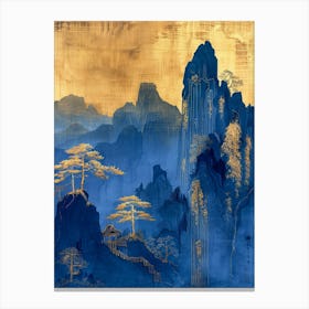 Chinese Mountains 20 Canvas Print