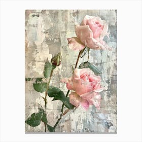 Pink Roses 14 Canvas Print