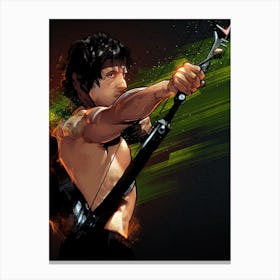 Rambo Canvas Print