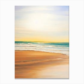 Surfers Paradise Beach, Australia Neutral 1 Canvas Print