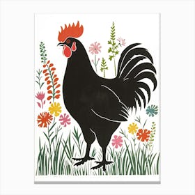 Rooster 3 Canvas Print