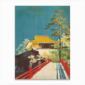 Hakone Open Air Museum Japan Mid Century Modern 3 Canvas Print