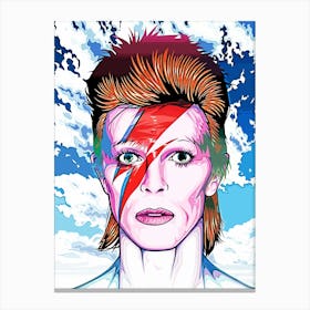 David Bowie 12 Canvas Print