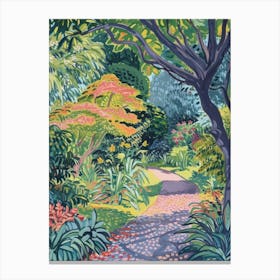 Kew Green London Parks Garden 2 Painting Canvas Print