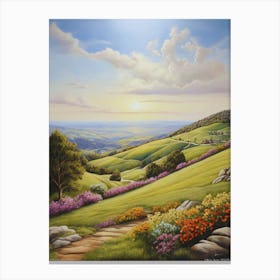 Piedmont, USA,spring season. Canvas Print