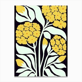 Henri Matisse Yellow Flowers 2 Canvas Print