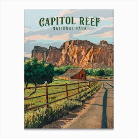 Capitol Reef National Park Canvas Print