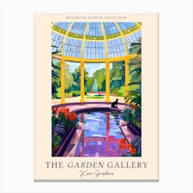 The Garden Gallery, Kew Gardens United Kingdom, Cats Matisse Style 1 Canvas Print