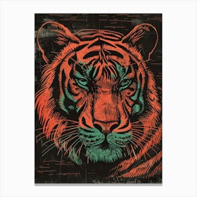 Tiger 78 Canvas Print