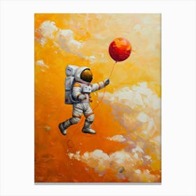 Astronaut In Space 13 Canvas Print