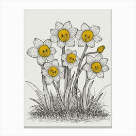 Daffodils 6 Canvas Print