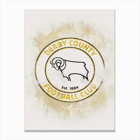 Derby County 3 Canvas Print