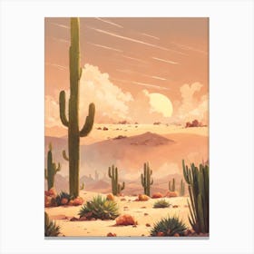 Desert Landscape 3 Canvas Print