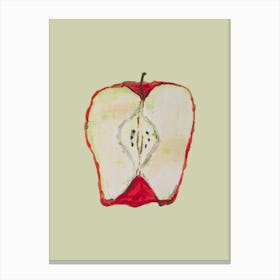 Red Apple 1 Canvas Print