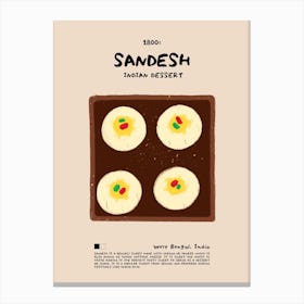 Sandesh Canvas Print