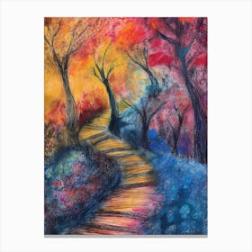 Path To The Forest Canvas Print