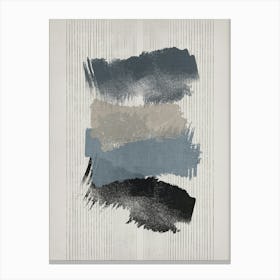 Another Abstract Blue Story Canvas Print