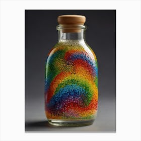 Rainbow In A Bottle Canvas Print