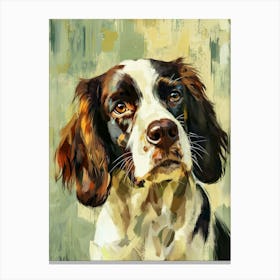 Springer Spaniel.Generated AI. Wall Art Print 3 Canvas Print