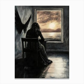 'The Crow' Canvas Print