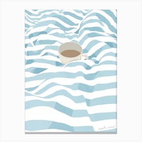 Coffee In Bed Canvas Print