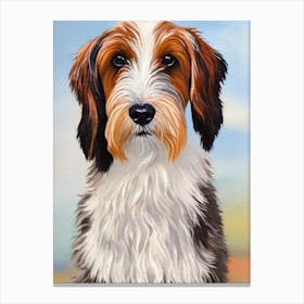 Sealyham Terrier 3 Watercolour dog Canvas Print