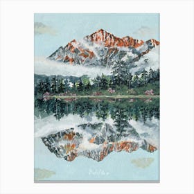 Mount Reflection Canvas Print