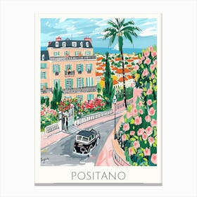 Positano Italy Canvas Print