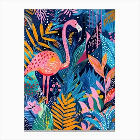 Prism Flamingo Matisse Style Toile