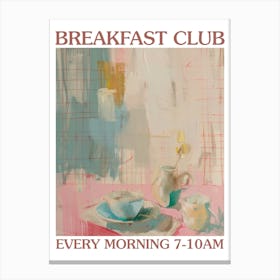 Breakfast Club Porridge 3 Canvas Print