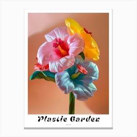 Dreamy Inflatable Flowers Poster Hibiscus 4 Canvas Print